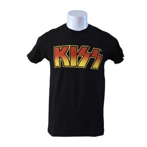 KISS Graphic Tee Black Classic Rock Band Tee Mens Medium